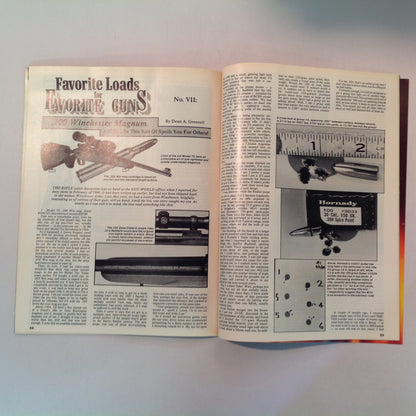 Vintage Aug 1985 Gun World Magazine BSA's CF2 .270 Rossi's .38 Revolvers Uzi 9mm Pistol Mexico Dove Shooters