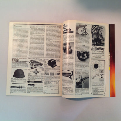 Vintage Aug 1985 Gun World Magazine BSA's CF2 .270 Rossi's .38 Revolvers Uzi 9mm Pistol Mexico Dove Shooters