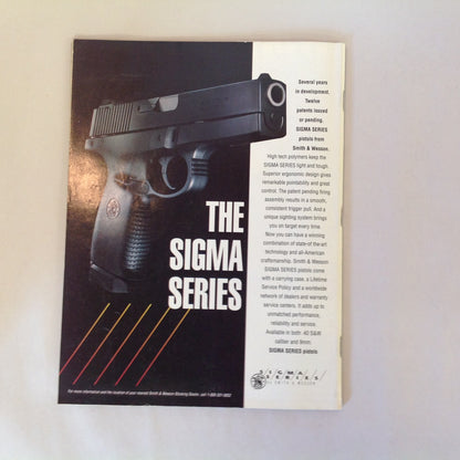 Vintage Apr 1995 Guns & Ammo Magazine Shoot Out Bargain Handguns