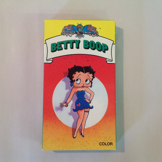 Vintage 1988 Hep Cat Entertainment VHS Cassette Kid Video Presents: Betty Boop Vol. 1