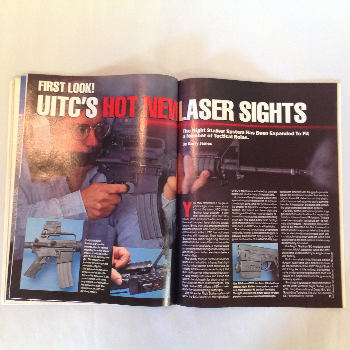 Vintage Dec 1996 Guns & Ammo Magazine All About Pocket Pistols