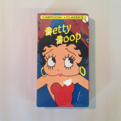 Vintage 1991 Alpha Video VHS Cassette Cartoon Classics: Betty Boop Sealed
