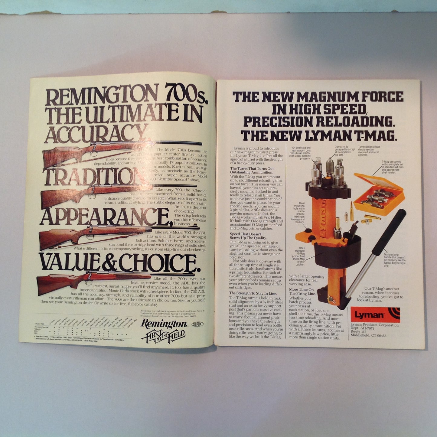 Vintage Jul/Aug 1981 American Handgunner Magazine .44 Magnums 9mm Revolvers 1981 Leathergoods Directory