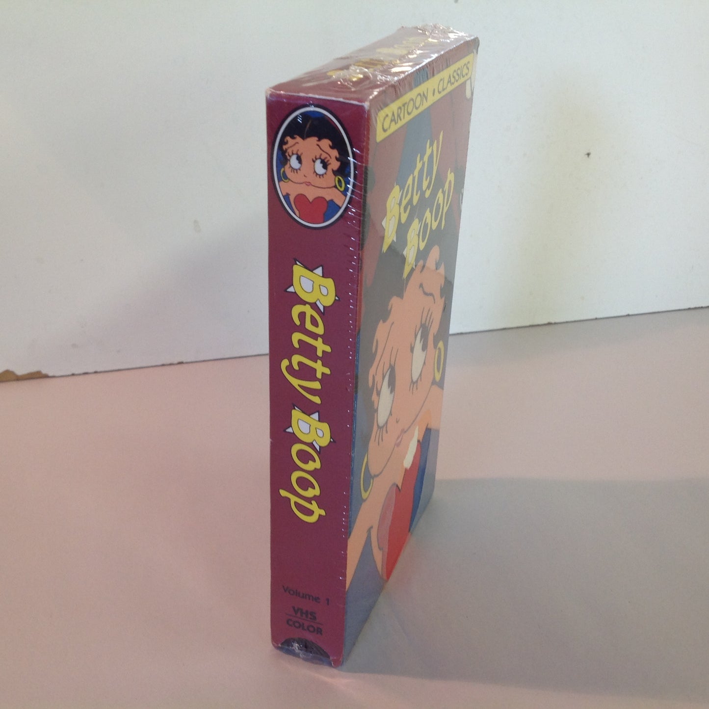 Vintage 1991 Alpha Video VHS Cassette Cartoon Classics: Betty Boop Sealed