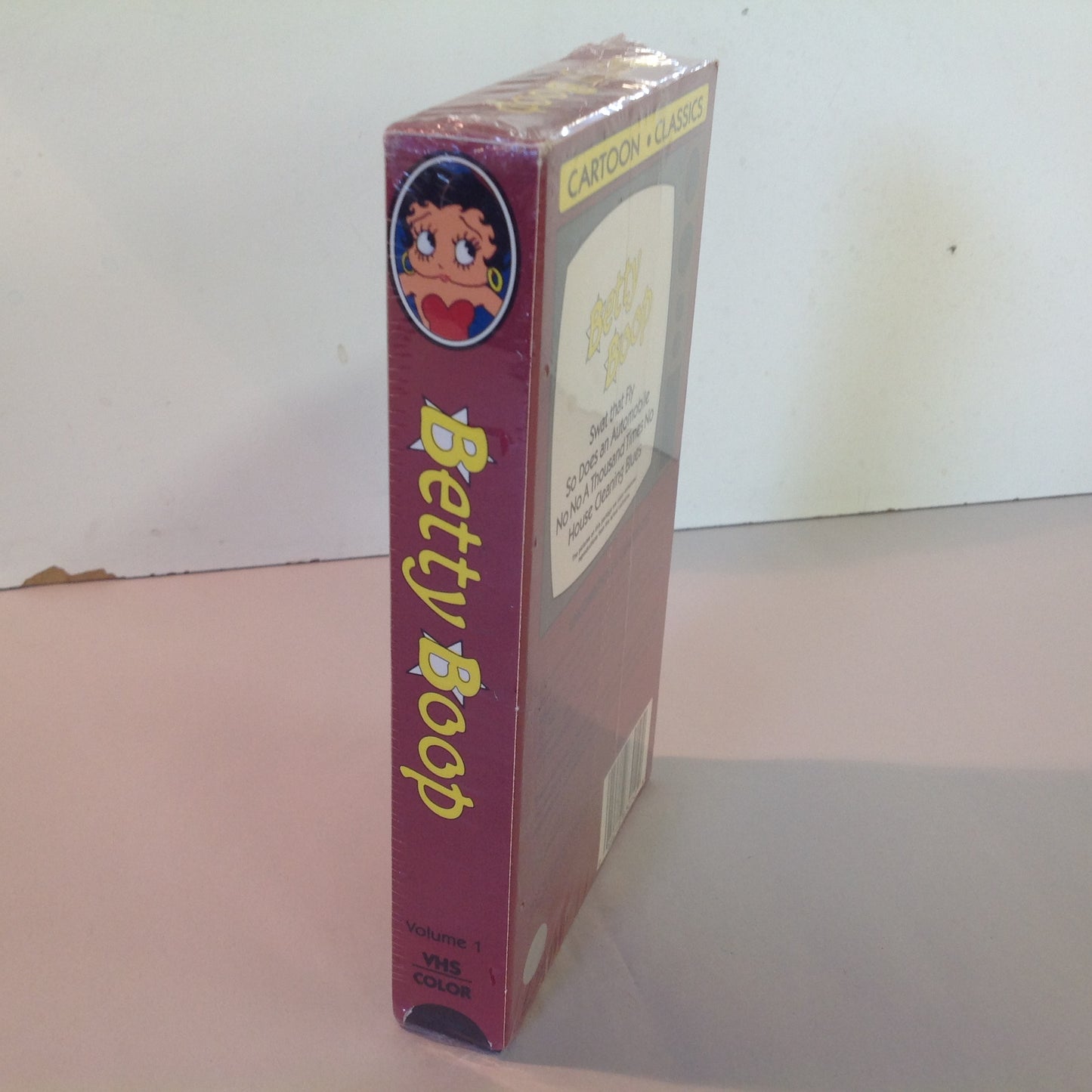 Vintage 1991 Alpha Video VHS Cassette Cartoon Classics: Betty Boop Sealed