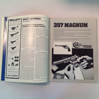 Vintage Jul/Aug 1981 American Handgunner Magazine .44 Magnums 9mm Revolvers 1981 Leathergoods Directory