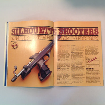 Vintage Jul/Aug 1981 American Handgunner Magazine .44 Magnums 9mm Revolvers 1981 Leathergoods Directory