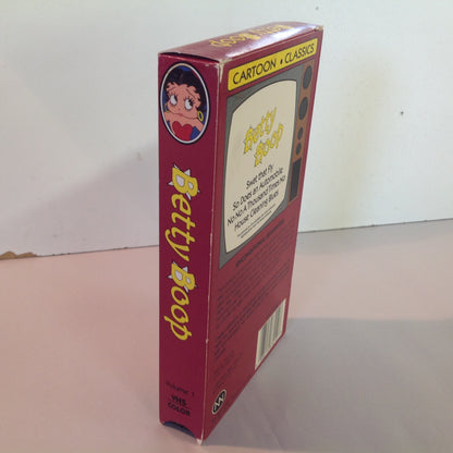 Vintage 1990 New Age Video VHS Cassette Cartoon Classics: Betty Boop