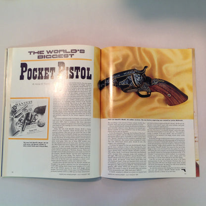 Vintage Jul/Aug 1981 American Handgunner Magazine .44 Magnums 9mm Revolvers 1981 Leathergoods Directory