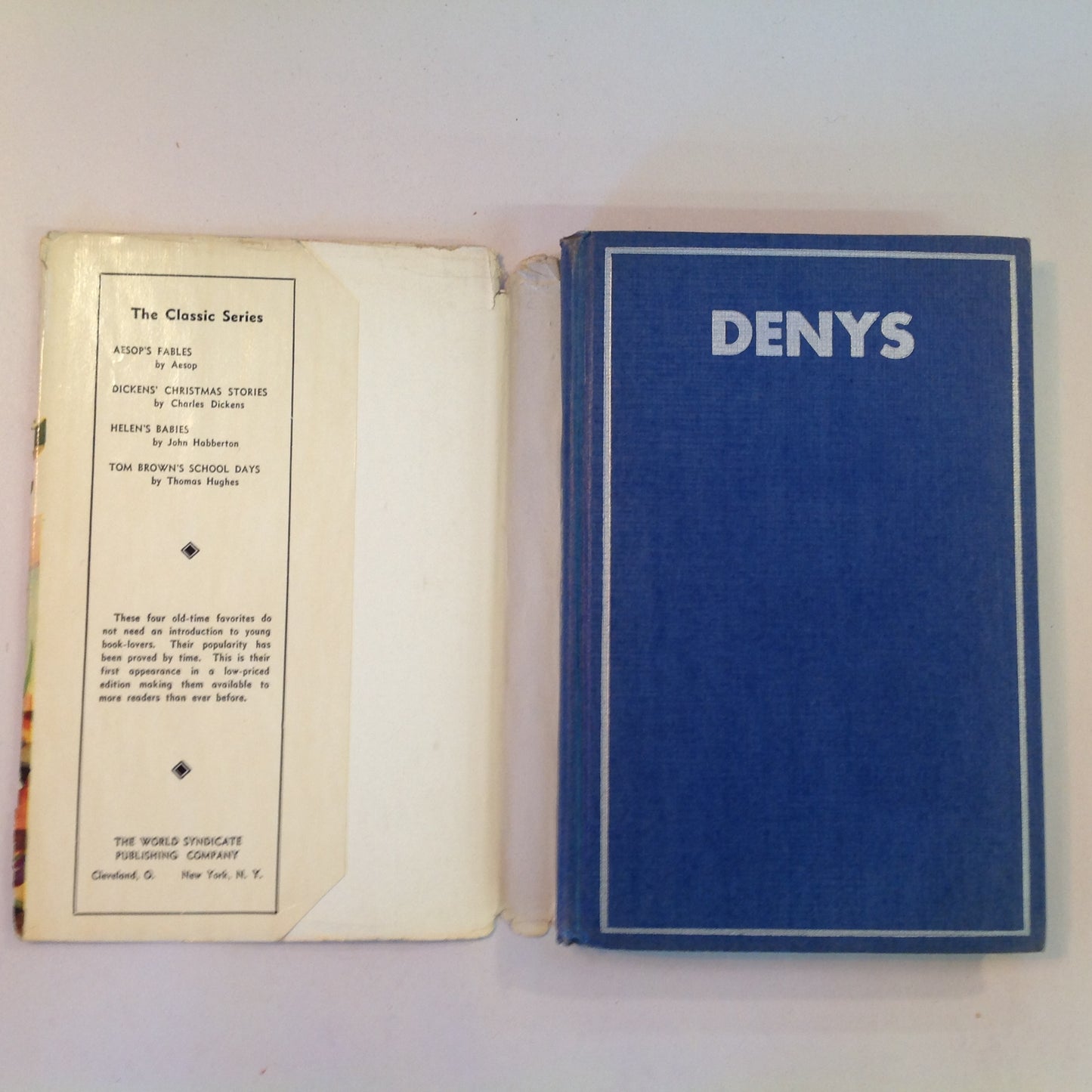 Vintage 1929 Hardcover Denys, Or the Doings of Denys Mabel Mackintosh