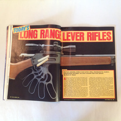 Vintage May 1989 Guns & Ammo Magazine Top 10 Combat Handguns Supercharged .45