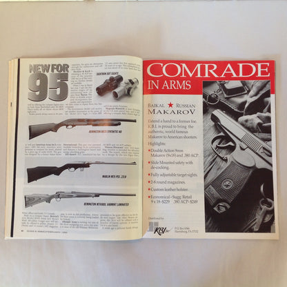 Vintage Feb 1995 Guns & Ammo Magazine New for 95 Preview Issue