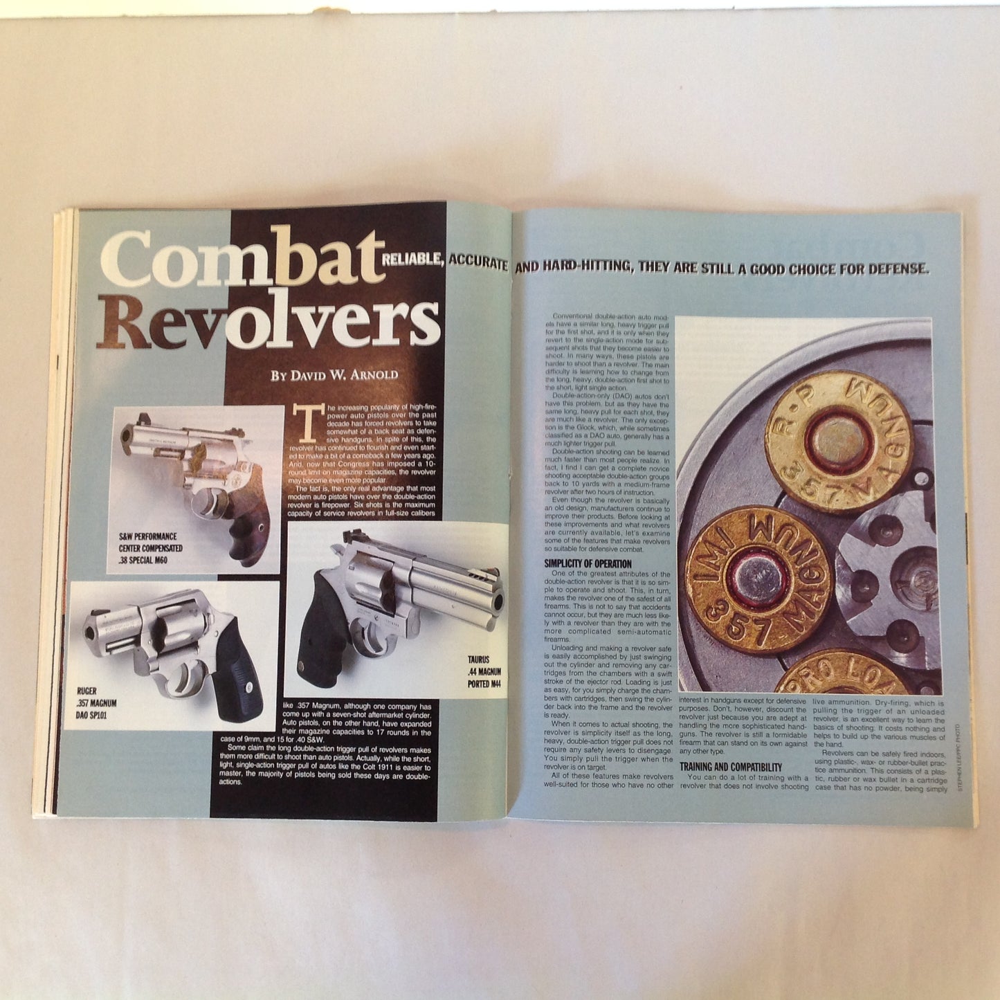 Vintage Feb 1995 Guns & Ammo Magazine New for 95 Preview Issue