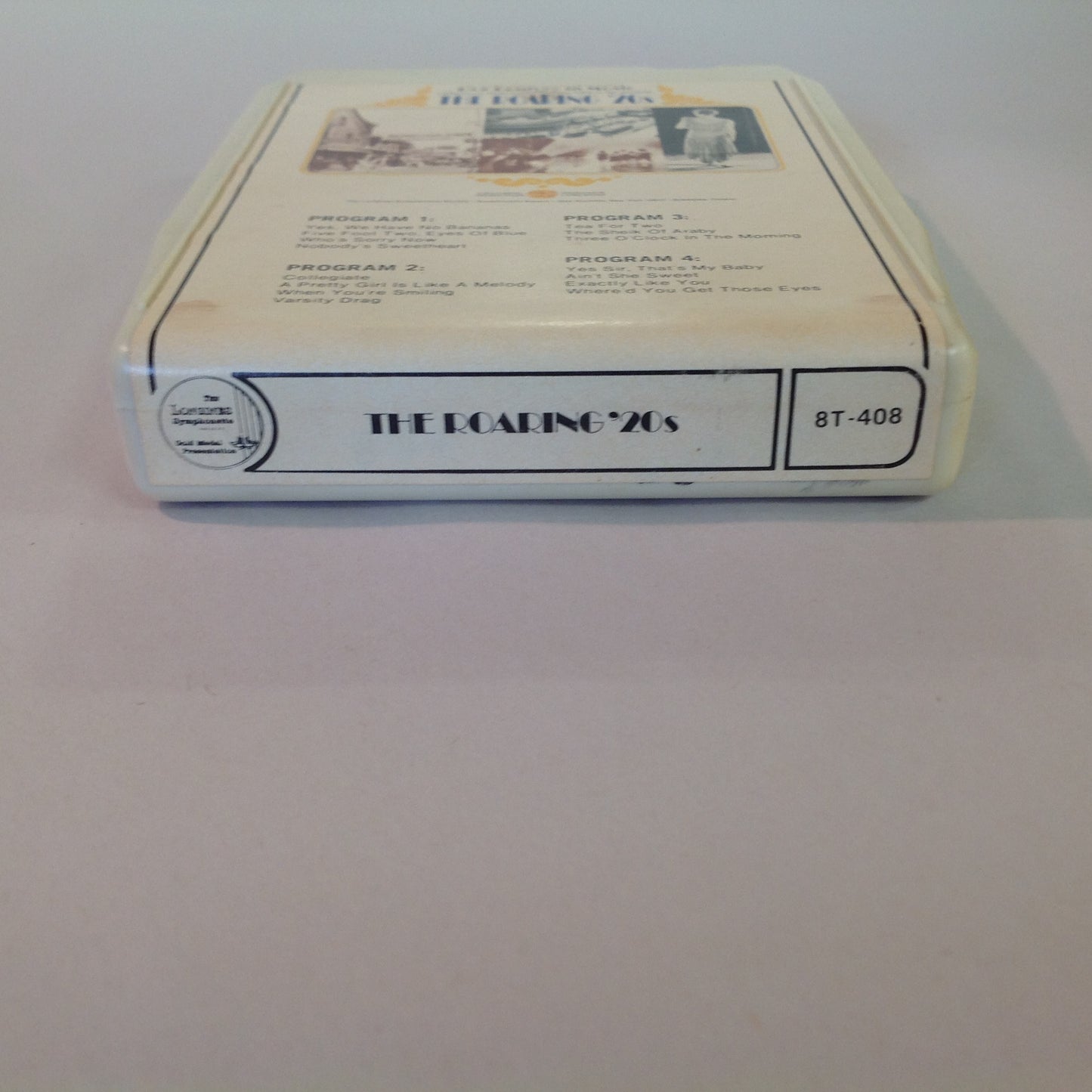 Vintage 1974 Longines Symphonette Society Presents Our Century in Music Vol 2: The Roaring '20s 8-Track Cassette Tapes in Slipcase