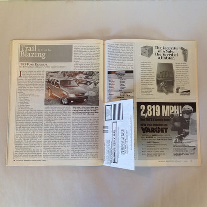 Vintage Feb 1995 Guns & Ammo Magazine New for 95 Preview Issue