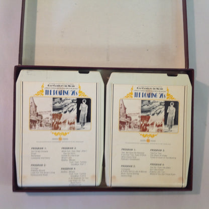 Vintage 1974 Longines Symphonette Society Presents Our Century in Music Vol 2: The Roaring '20s 8-Track Cassette Tapes in Slipcase