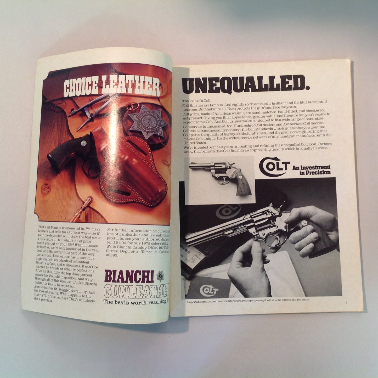 Vintage Mar/Apr 1979 The American Handgunner Magazine IPS National Championships IHMS 1978 Internationals Single Action Revolvers Colt's S.A.A. William B Ruger Interview