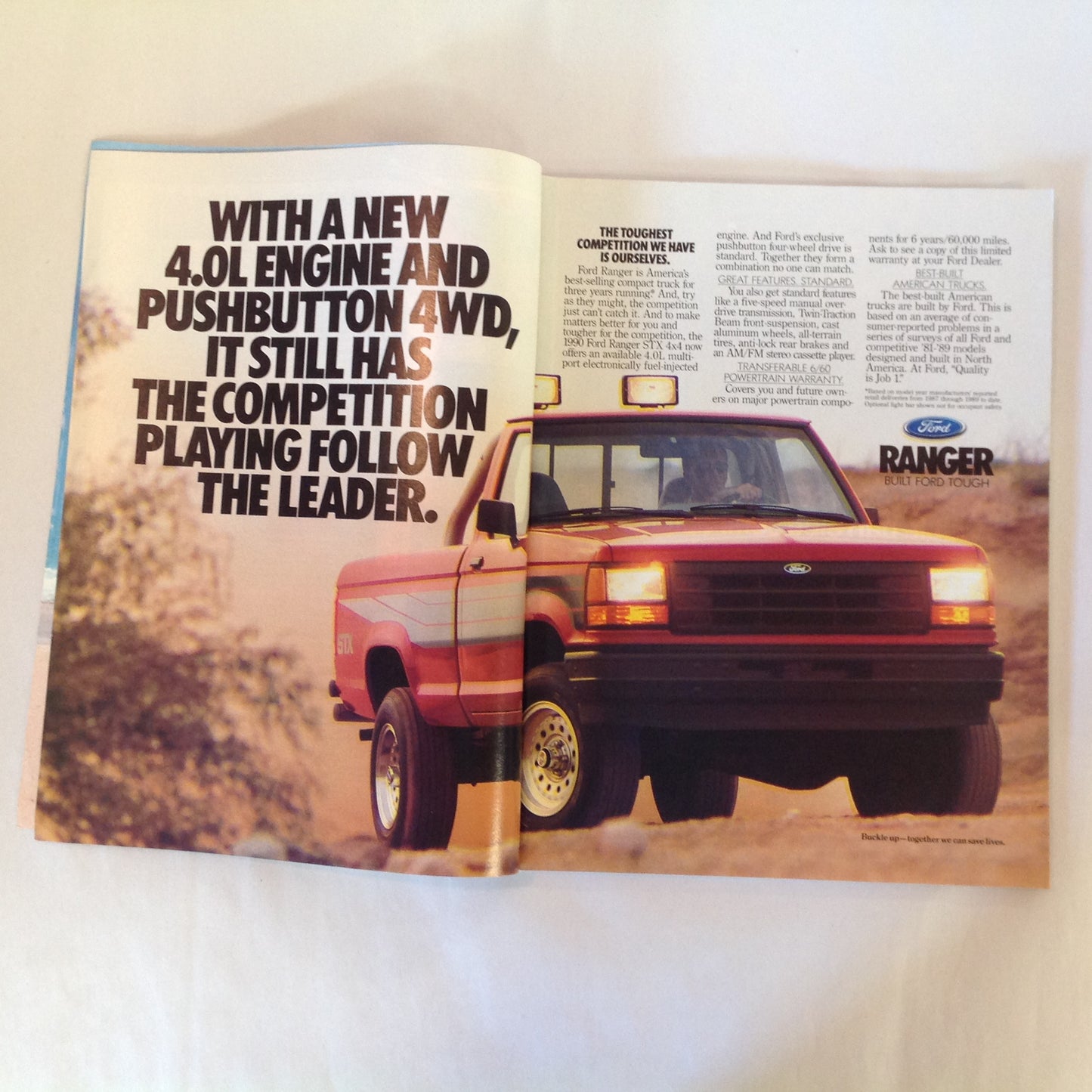 Vintage Feb 1990 Guns & Ammo Magazine 21st Century Ram-Line Plastic Pistol