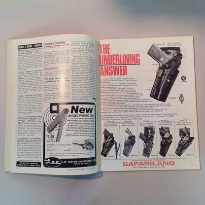 Vintage Mar/Apr 1979 The American Handgunner Magazine IPS National Championships IHMS 1978 Internationals Single Action Revolvers Colt's S.A.A. William B Ruger Interview