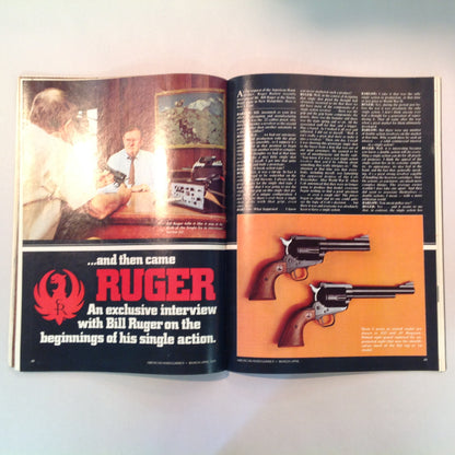 Vintage Mar/Apr 1979 The American Handgunner Magazine IPS National Championships IHMS 1978 Internationals Single Action Revolvers Colt's S.A.A. William B Ruger Interview