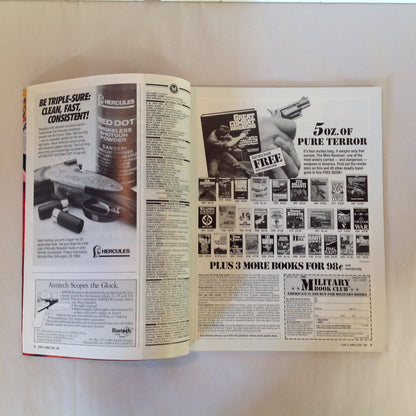 Vintage Jun 1989 Guns & Ammo Magazine Shootout .45 ACP Auto Vs .45 ACP Revolver