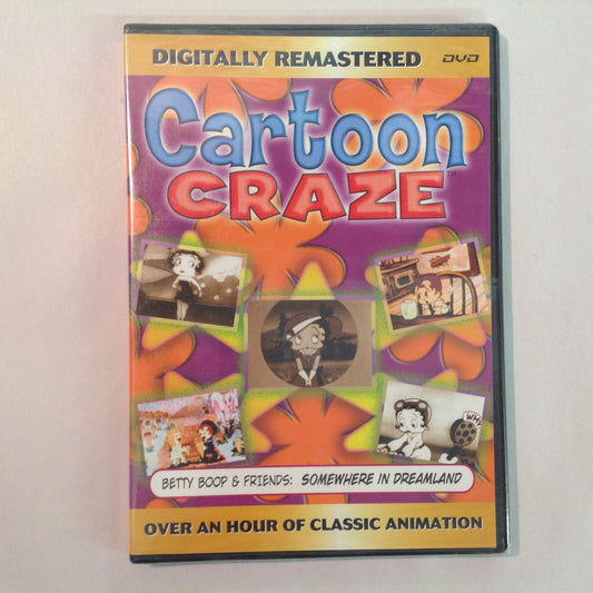 Vintage 2004 Digiview Productions DVD Cartoon Craze: Betty Boop and Friends: Somewhere in Dreamland Sealed