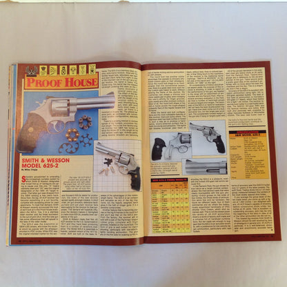Vintage Jun 1989 Guns & Ammo Magazine Shootout .45 ACP Auto Vs .45 ACP Revolver
