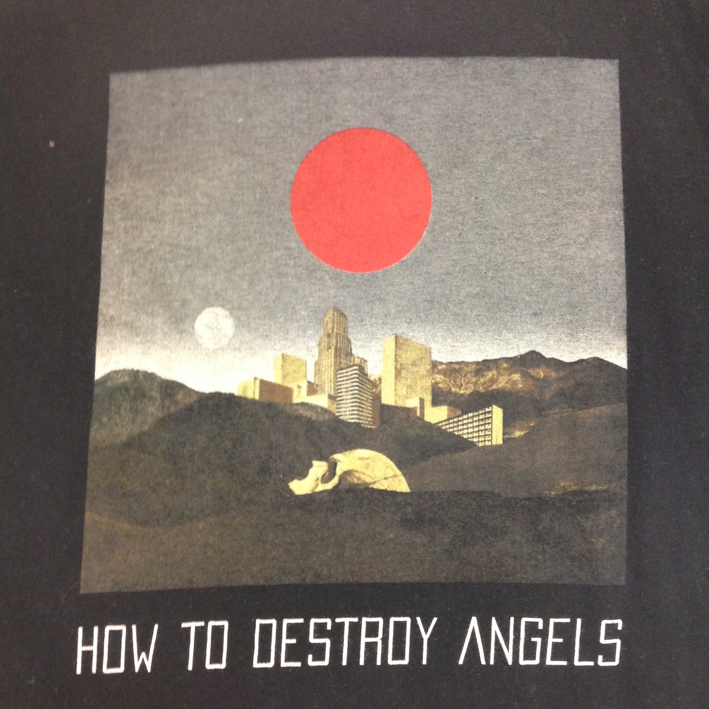 2009 Black Short Sleeve T-Shirt How to Destroy Angels NIN Nine Inch Nails Side Band