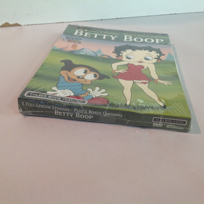 Vintage 2002-04 2Pc DVD Betty Boop/Betty Boop "And the Girls of Mischief" Sealed