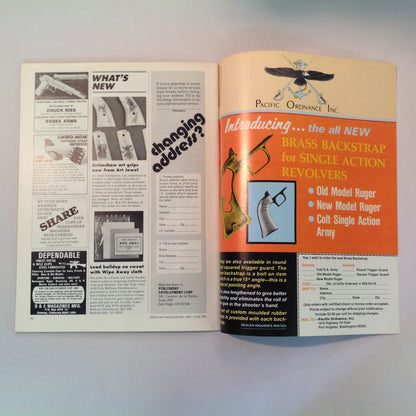 Vintage May/Jun 1981 American Handgunner Magazine SSK Big Bore Macho Magnums Rimfires Shooting Crooked Today's Handgun Ammo