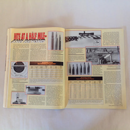 Vintage Sep 1991 Guns & Ammo Magazine Top 1 Handguns Rifles Cartridges of the 20th Century