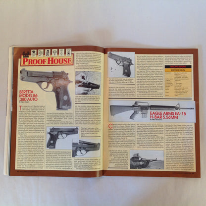 Vintage Sep 1991 Guns & Ammo Magazine Top 1 Handguns Rifles Cartridges of the 20th Century