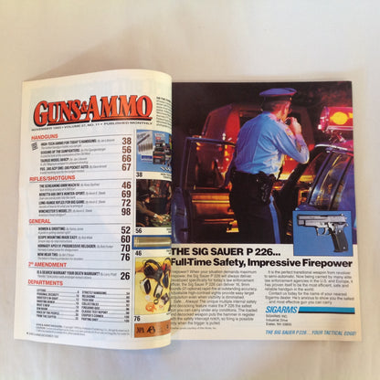 Vintage Nov 1993 Guns & Ammo Magazine Combat Countdown