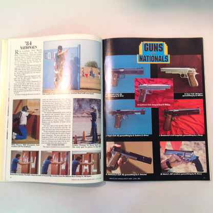 Vintage May/Jun 1985 American Handgunner Magazine Mentality of Gun Fights Competition Issue Dallas Cowboy Cheerleader Wins Big!