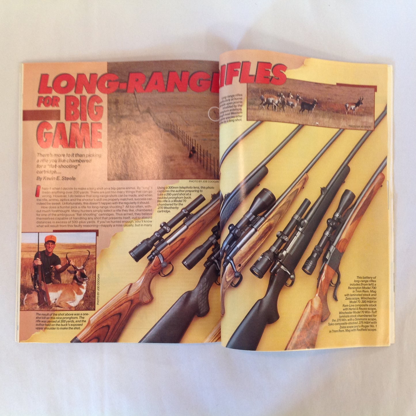 Vintage Nov 1993 Guns & Ammo Magazine Combat Countdown
