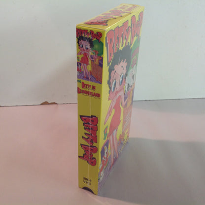 Vintage 1991 United American Video Betty Boop In Betty In Blunderland Sealed