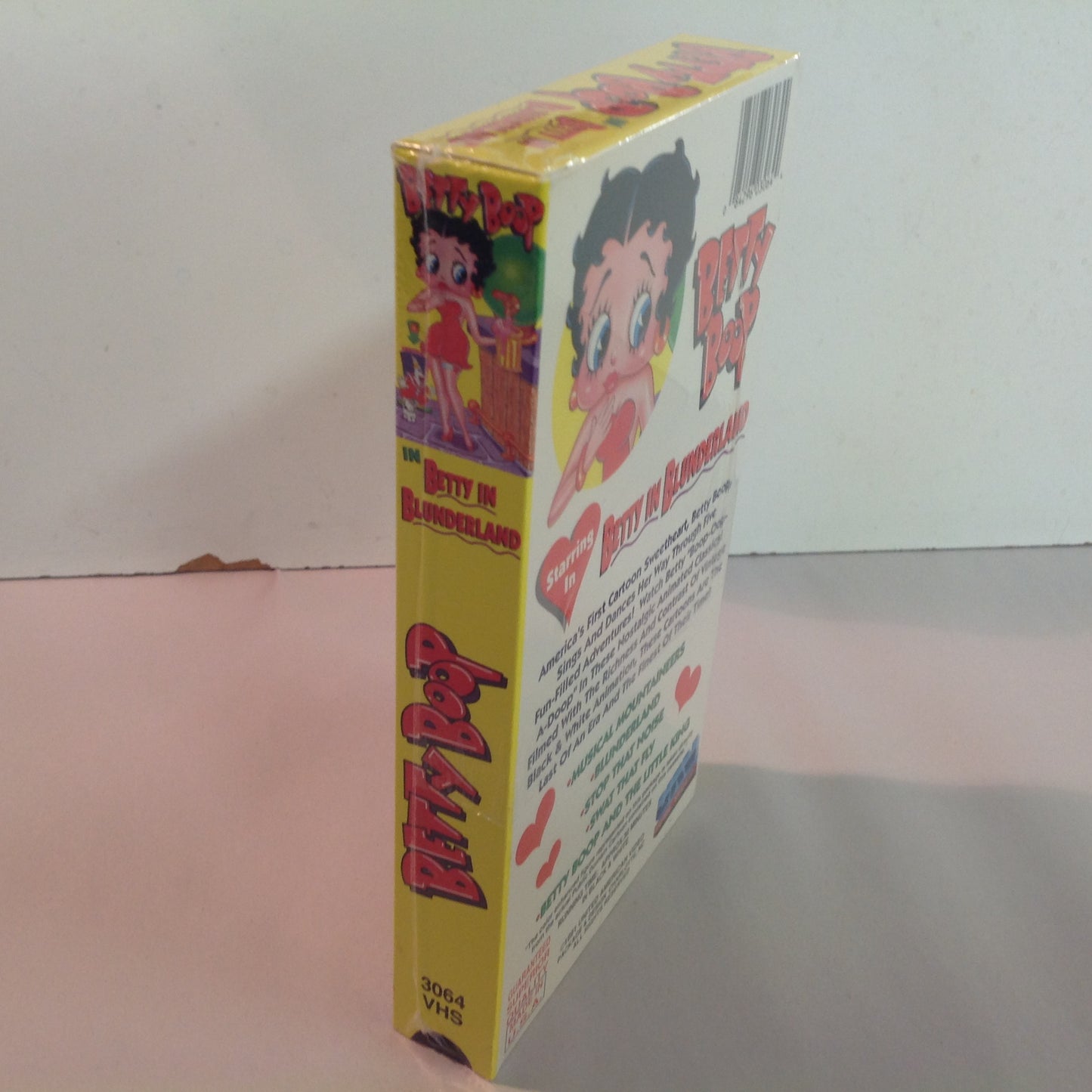 Vintage 1991 United American Video Betty Boop In Betty In Blunderland Sealed