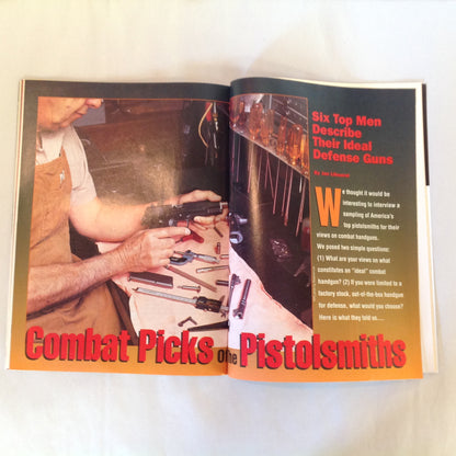 Vintage Oct 1995 Guns & Ammo Magazine Special Handgun Issue