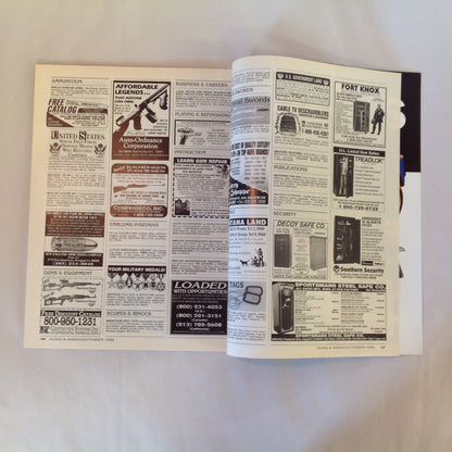 Vintage Oct 1995 Guns & Ammo Magazine Special Handgun Issue