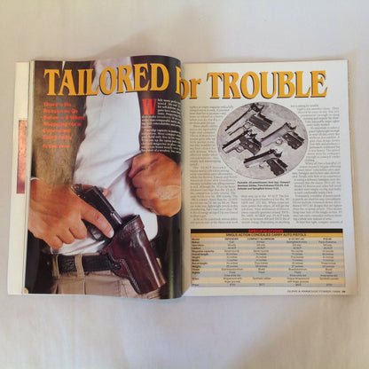 Vintage Oct 1998 Guns & Ammo Magazine 40th Anniversary Exclusive Test FBI's New .45