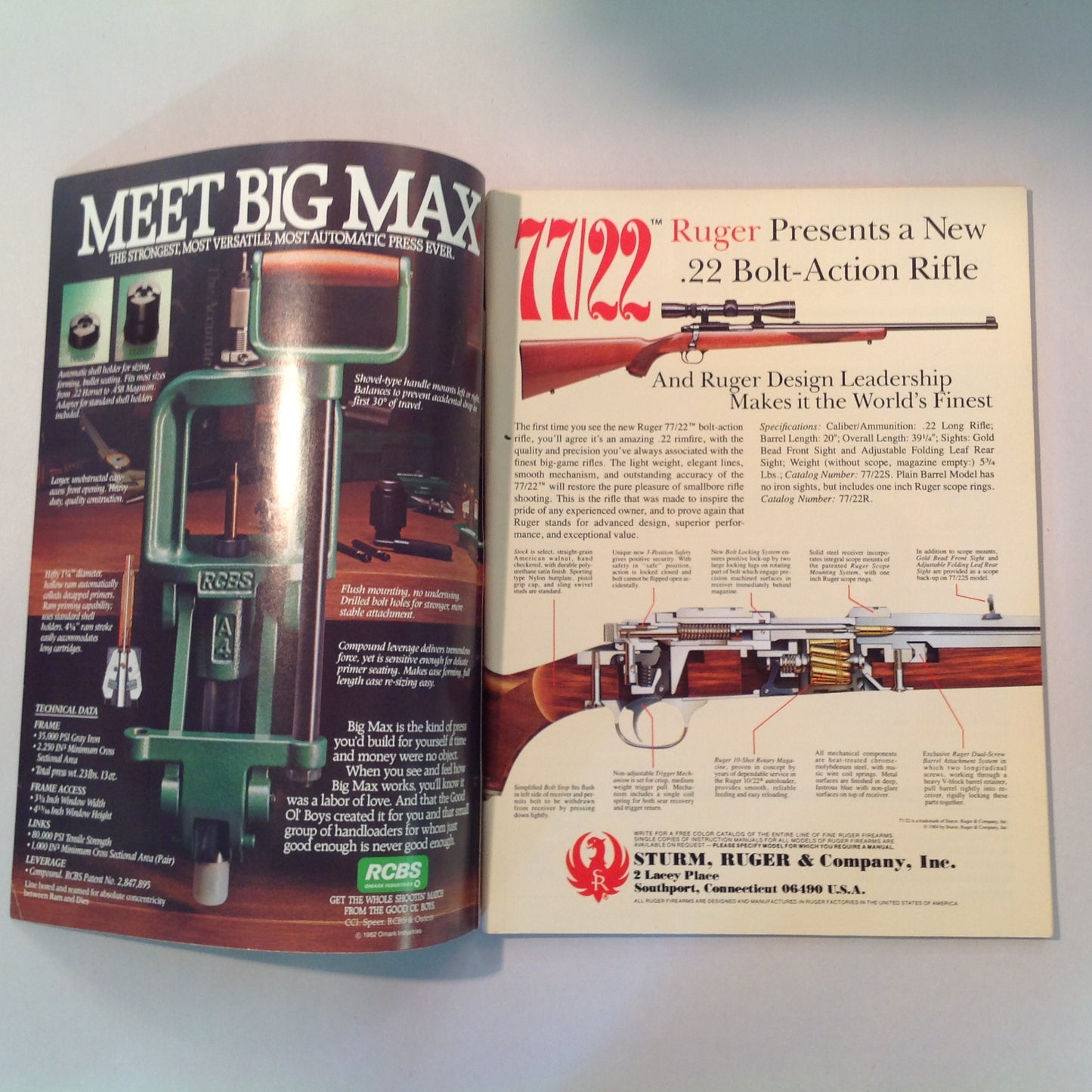 Vintage Nov/Dec 1984 American Handgunner Magazine .38 Super Today Bianchi Cup VI Full House .45 Auto Pistols That Didn't Make It