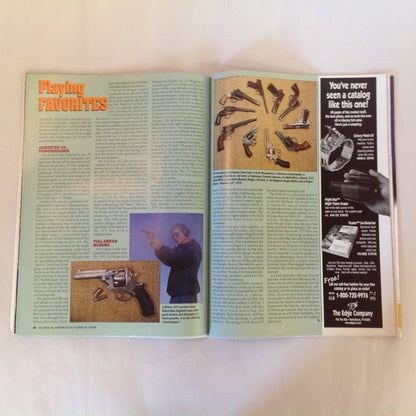Vintage Oct 1998 Guns & Ammo Magazine 40th Anniversary Exclusive Test FBI's New .45