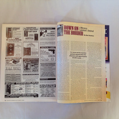 Vintage Oct 1998 Guns & Ammo Magazine 40th Anniversary Exclusive Test FBI's New .45