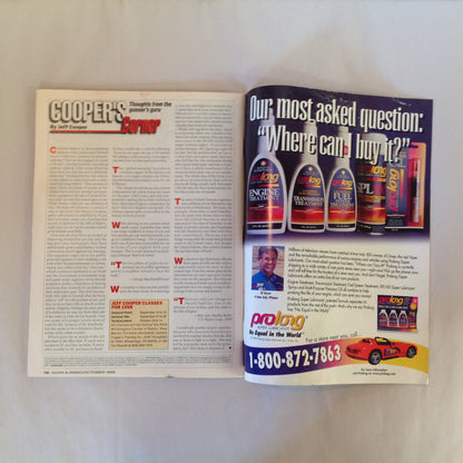 Vintage Oct 1998 Guns & Ammo Magazine 40th Anniversary Exclusive Test FBI's New .45