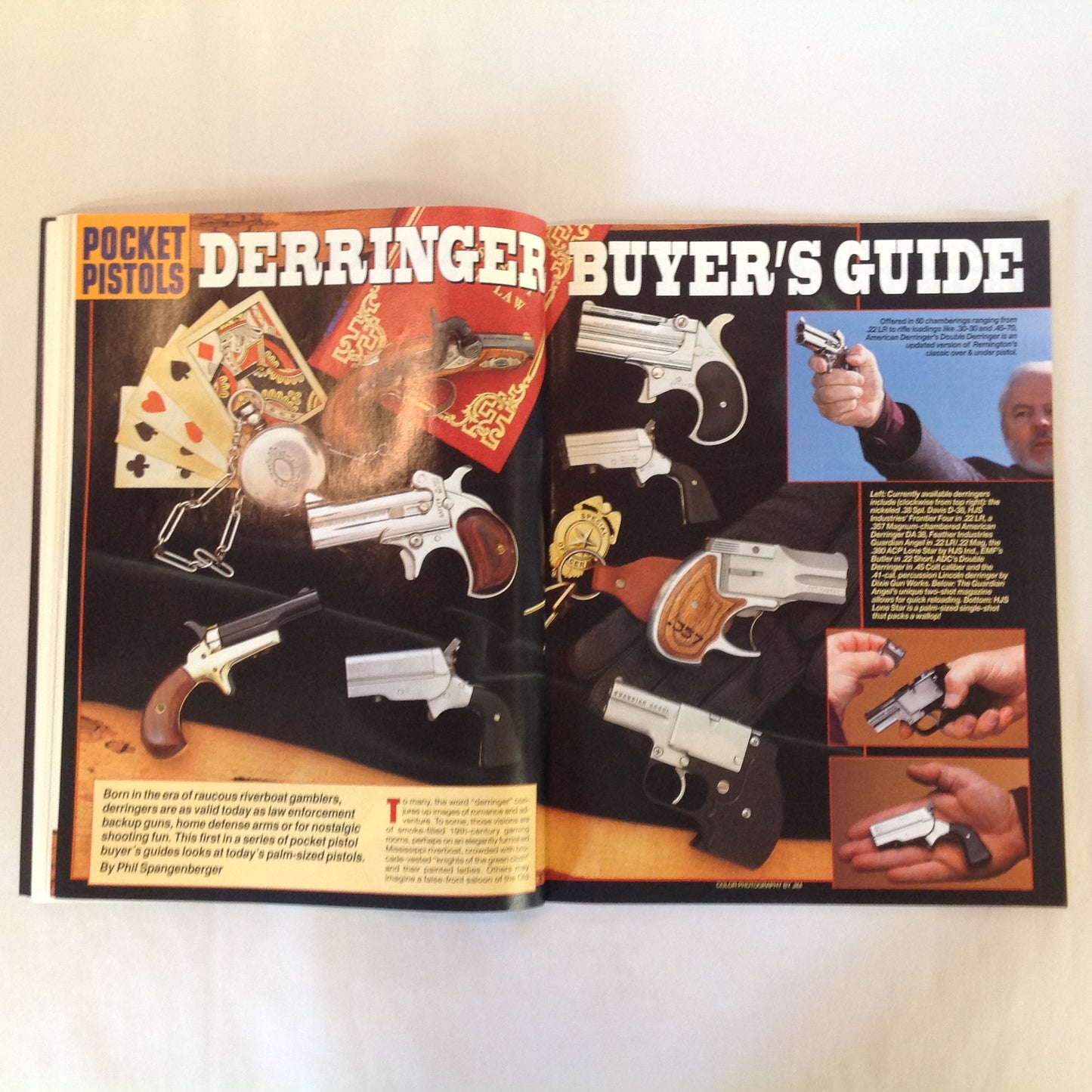 Vintage May 1993 Guns & Ammo Magazine HK's USP Hot New Handguns for '93