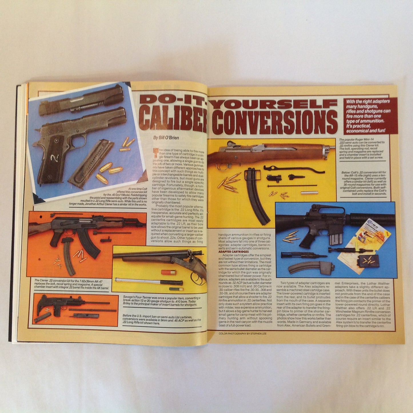 Vintage May 1993 Guns & Ammo Magazine HK's USP Hot New Handguns for '93