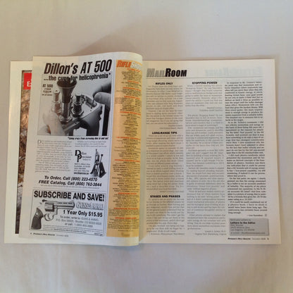 Vintage Dec 1998 Rifle Shooter Magazine Blaser R-93