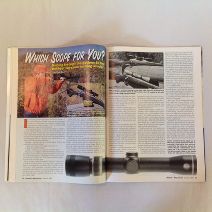 Vintage Dec 1998 Rifle Shooter Magazine Blaser R-93