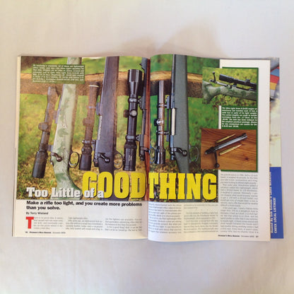 Vintage Dec 1998 Rifle Shooter Magazine Blaser R-93