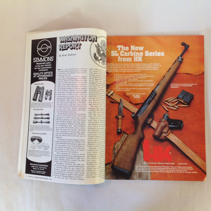 Vintage Sep 1983 Guns & Ammo Magazine Colt's New Gov't Model .380 ACP